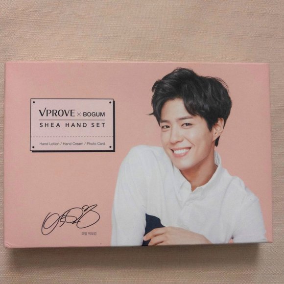 Park Bo Gum VProve  Shea Hand Lotion Set + Photo Cards | Made in Korea | New - Picture 2 of 5